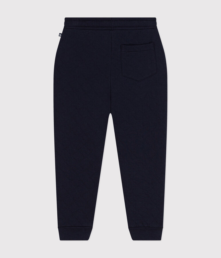 Pantalon en tubique enfant gar&ccedil;on bleu SMOKING