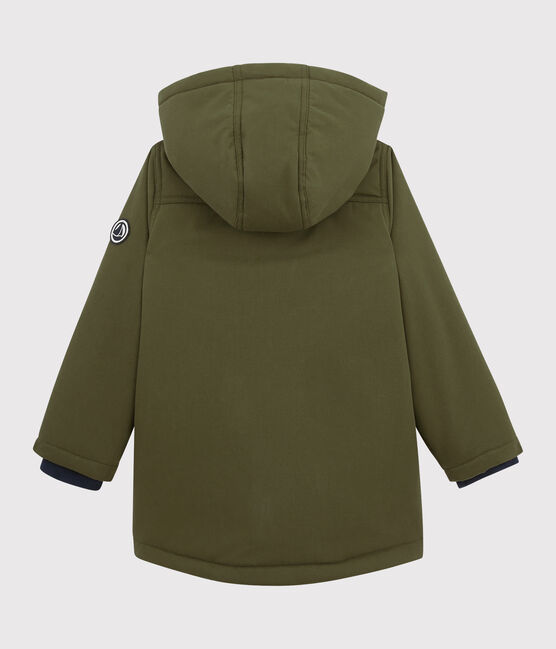 Parka enfant garçon vert MILITARY