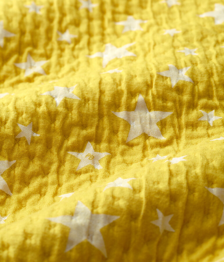 Gigoteuse compacte b&eacute;b&eacute; gar&ccedil;on en tubique jaune/blanc