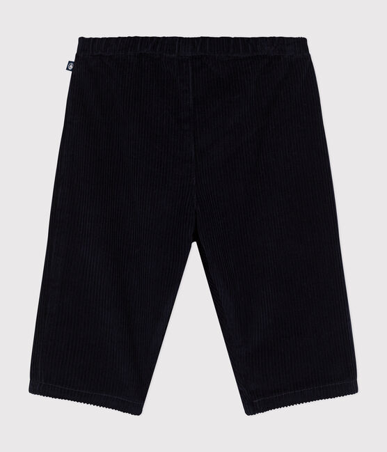 Pantalon en velours bébé bleu SMOKING