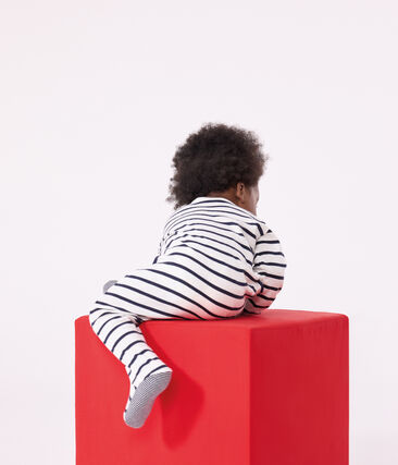Pyjama bébé à rayures en coton bébé