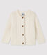 Cardigan bébé laine et coton