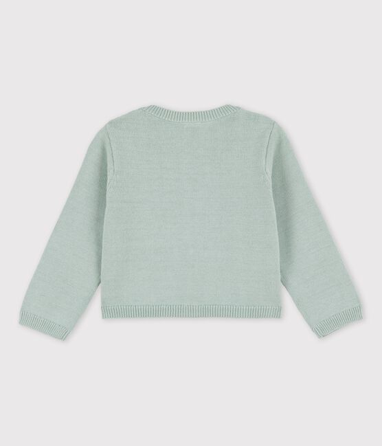 Cardigan en tricot raffiné bébé vert HERBIER
