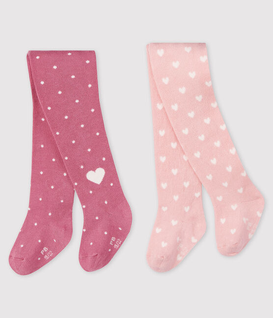 Lot de 2 paires de collants bébé variante 1