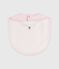 Bavoir naissance en coton imprim&eacute; rose BARELY/ MULTICO