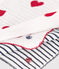 LOT DE 2 MOUCHOIRS BÉBÉ EN GAZE DE COTON variante 1