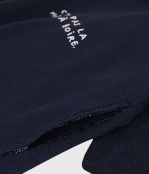 Tee-shirt allaitement Tajinebanane x Petit Bateau bleu marine