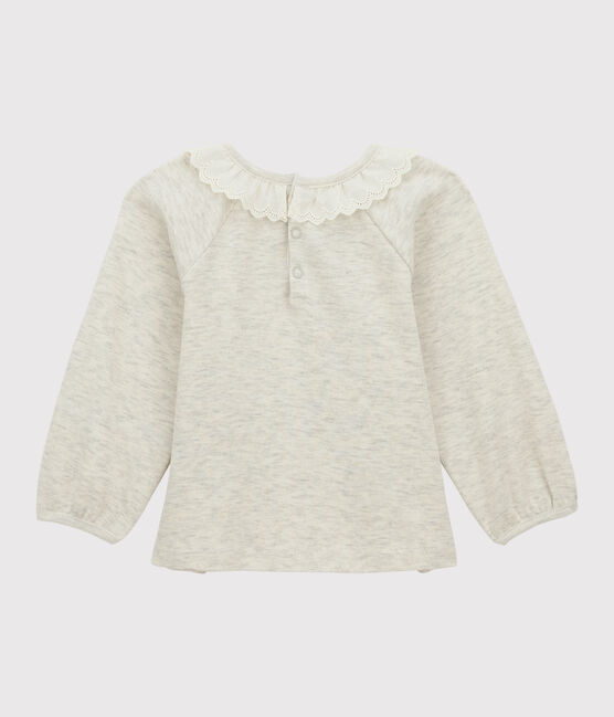 Blouse en coton bébé. beige MONTELIMAR CHINE