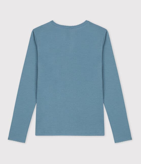Tee-shirt L'ICONIQUE cocotte en coton bio Femme bleu ROVER