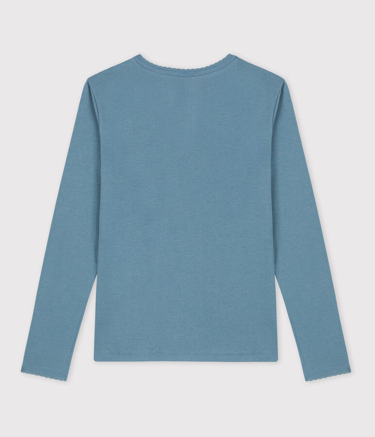 Tee-shirt L'ICONIQUE cocotte en coton bio Femme bleu ROVER