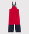 Pantalon de ski garçon/fille rouge TERKUIT/ SMOKING