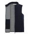 Doudoune sans manche tubique femme bleu SMOKING