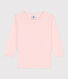 Tee Shirt manches longues en coton petite fille