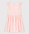 Robe cérémonie en popeline enfant fille rose FLEUR