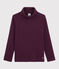 Sous-pull en coton enfant fille / garçon violet CEPAGE
