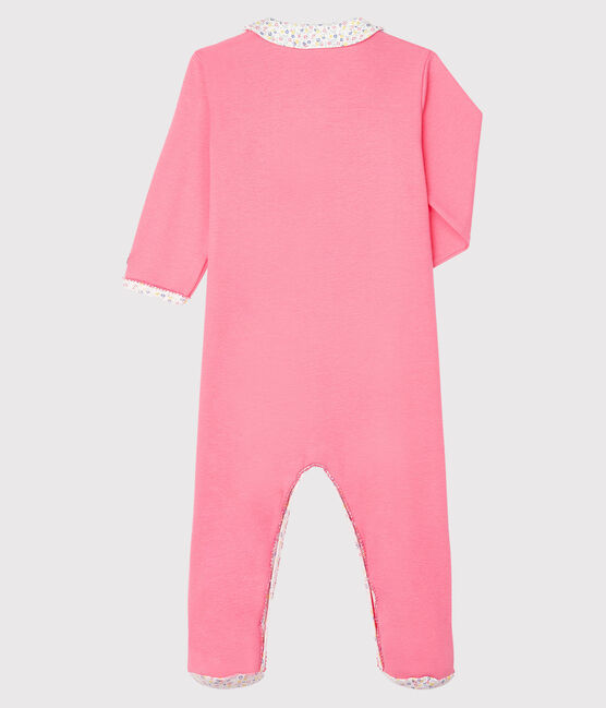 Dors bien bébé fille en côte rose CUPCAKE