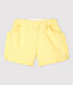 Short rayé en seersucker bébé fille
