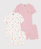 Lot de 2 pyjamas shorts enfant en coton variante 1
