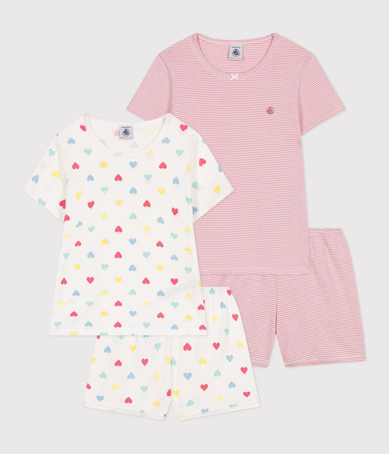 Lot de 2 pyjamas shorts enfant en coton variante 1