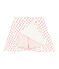 Jupe-Short en coton enfant fille blanc MARSHMALLOW/ MULTICO CN