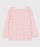 Marinière en coton Femme blanc MARSHMALLOW/ PAPAYE