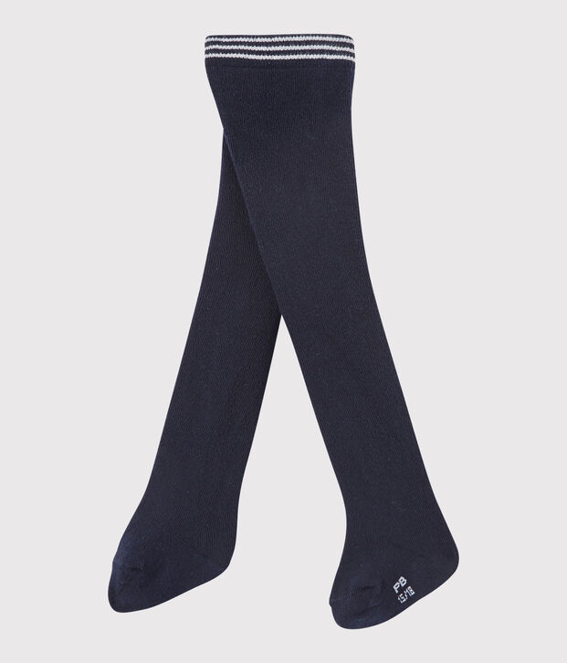 Collants b&eacute;b&eacute; fille bleu