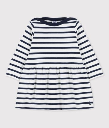 Robe manches longues iconique en jersey épais bio bébé