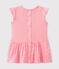 Robe bébé fille manches papillons rose PETAL