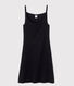 Robe à bretelles en coton Femme