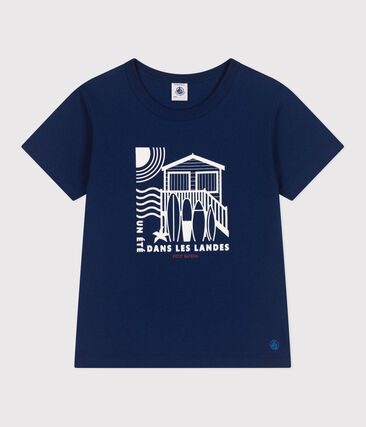 Tee-shirt enfant en coton manches courtes imprimé