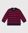 Pull en laine et coton rayé marinière bébé SMOKING/ CORRIDA