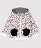 Sweatshirt à capuche bébé garçon blanc MARSHMALLOW/blanc MULTICO