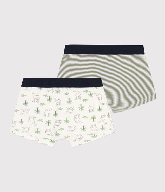 Lot de 2 boxers dromadaires en coton petit garçon variante 1