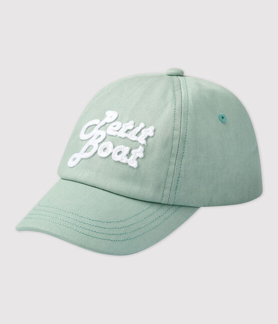 Casquette à broderie bébé. vert HERBIER