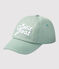 Casquette à broderie bébé. vert HERBIER