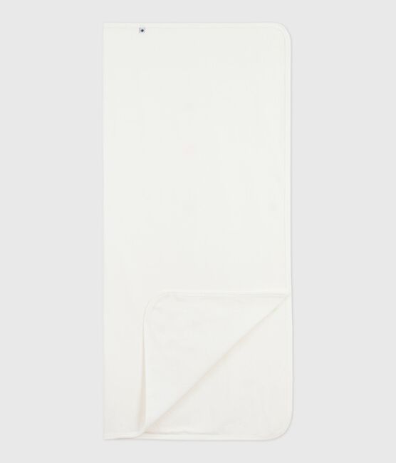 Lange en coton bébé blanc MARSHMALLOW