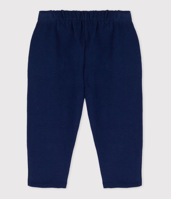 Pantalon bébé en molleton bleu MEDIEVAL