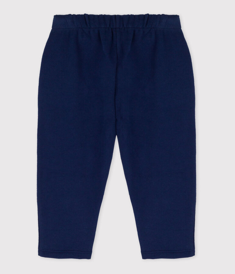 Pantalon b&eacute;b&eacute; en molleton bleu MEDIEVAL