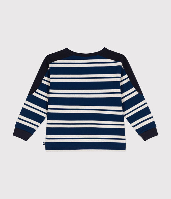 Sweatshirt en coton épais enfant garçon bleu MEDIEVAL/ MONTELIMAR