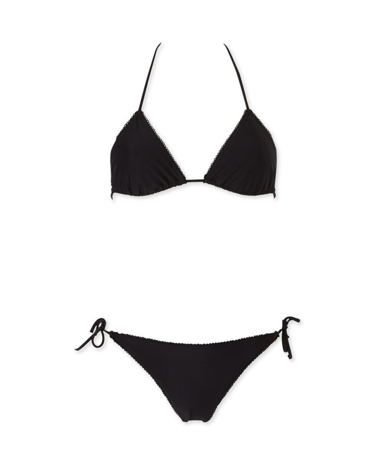Maillot de bain femme 2 pi&egrave;ces noir Noir