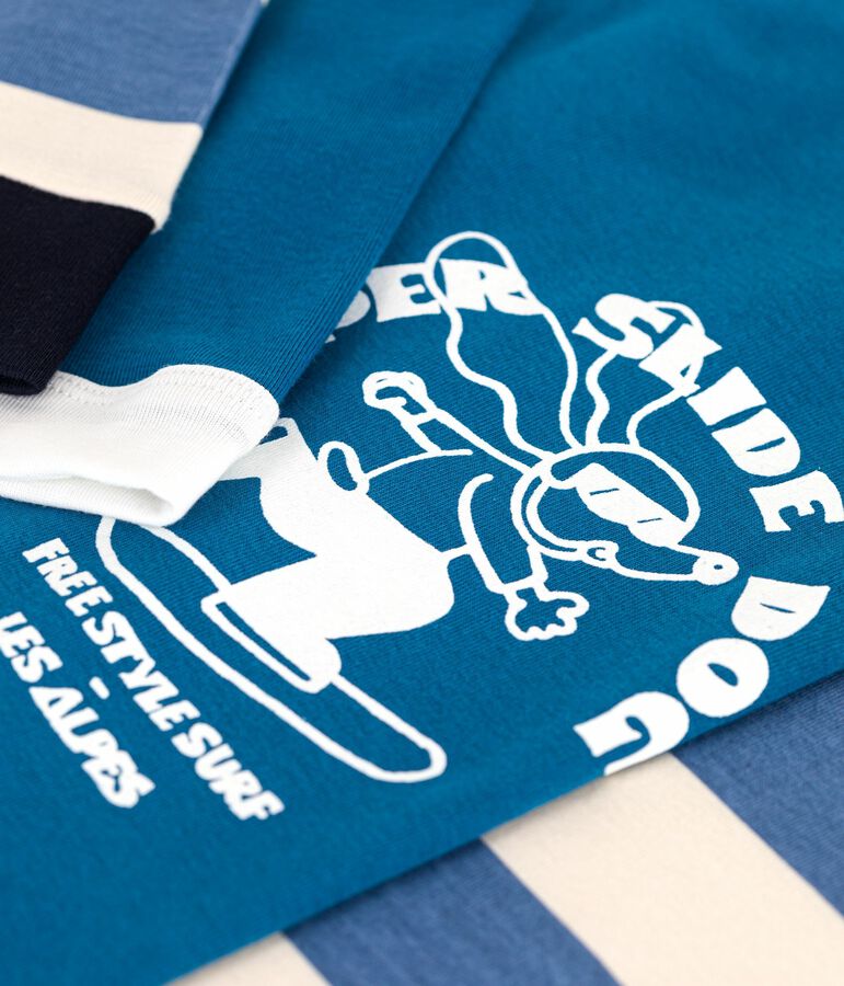 Lot de pyjamas enfant en coton imprim&eacute; variante 1