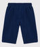 Bermuda en bouclette éponge enfant garçon bleu MEDIEVAL