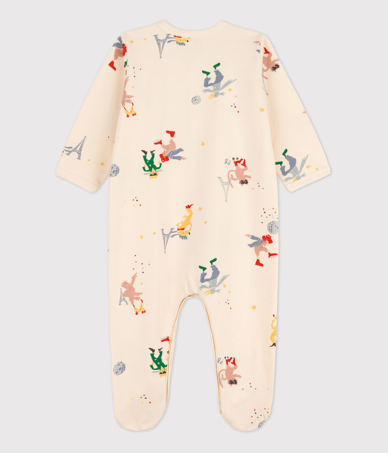 Dors-bien Paris b&eacute;b&eacute; en molleton blanc AVALANCHE/ MULTICO