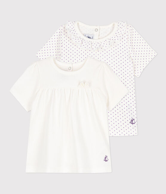 Lot de 2 tee-shirts bébé fille variante 3