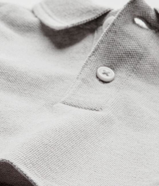 Polo bébé garçon gris BELUGA CHINE
