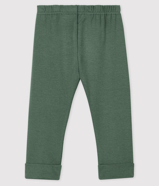 Pantalon en coton bébé fille/bébé garçon vert VALLEE
