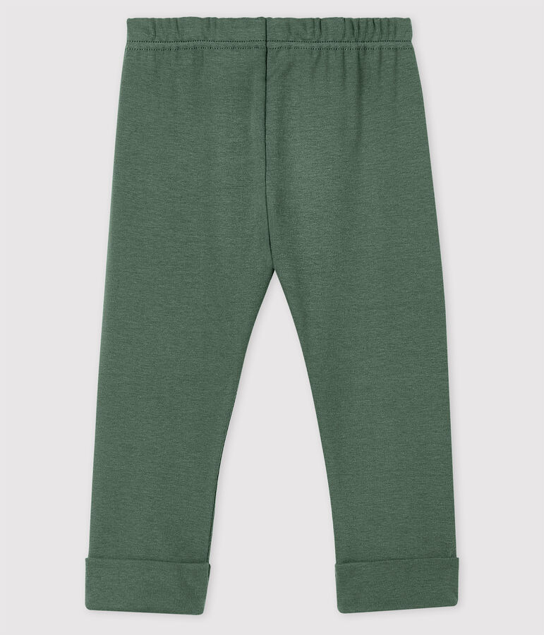 Pantalon en coton b&eacute;b&eacute; fille/b&eacute;b&eacute; gar&ccedil;on vert VALLEE