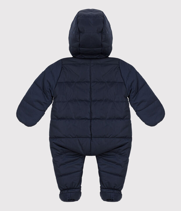 Combipilote b&eacute;b&eacute; en mati&egrave;re recycl&eacute;e bleu marine