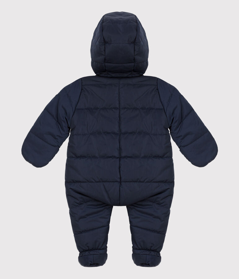 Combipilote b&eacute;b&eacute; en mati&egrave;re recycl&eacute;e bleu SMOKING