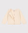 Cardigan en coton enfant fille écru AVALANCHE